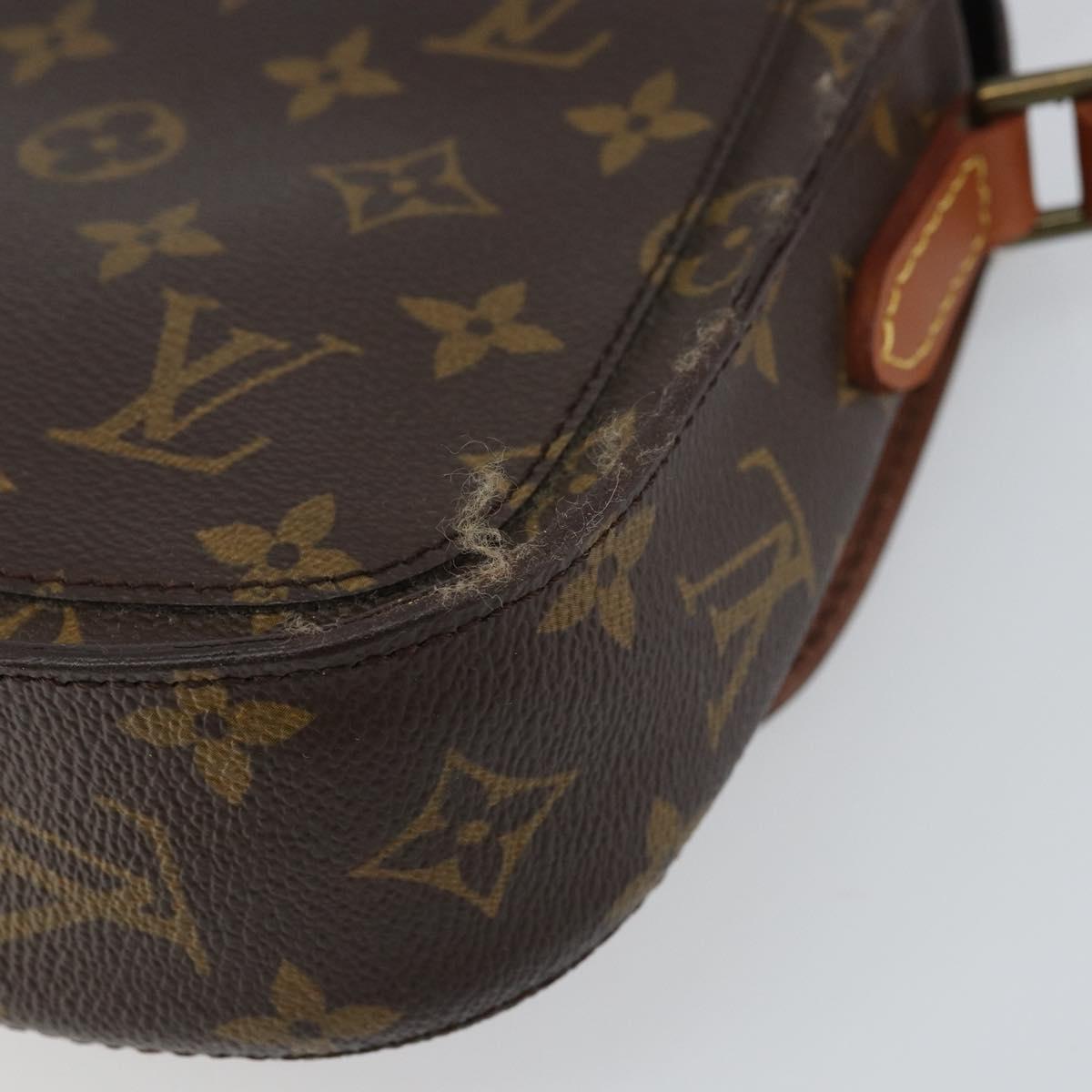 LOUIS VUITTON Monogram Saint Cloud PM Shoulder Bag M51244 LV Auth 161549