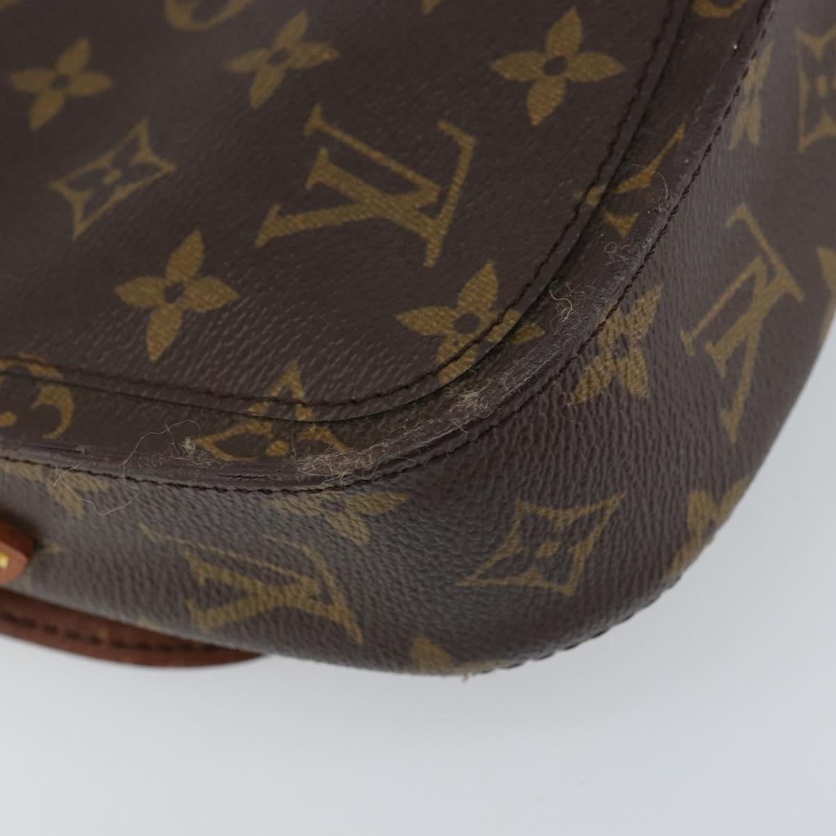 LOUIS VUITTON Monogram Saint Cloud PM Shoulder Bag M51244 LV Auth 161549