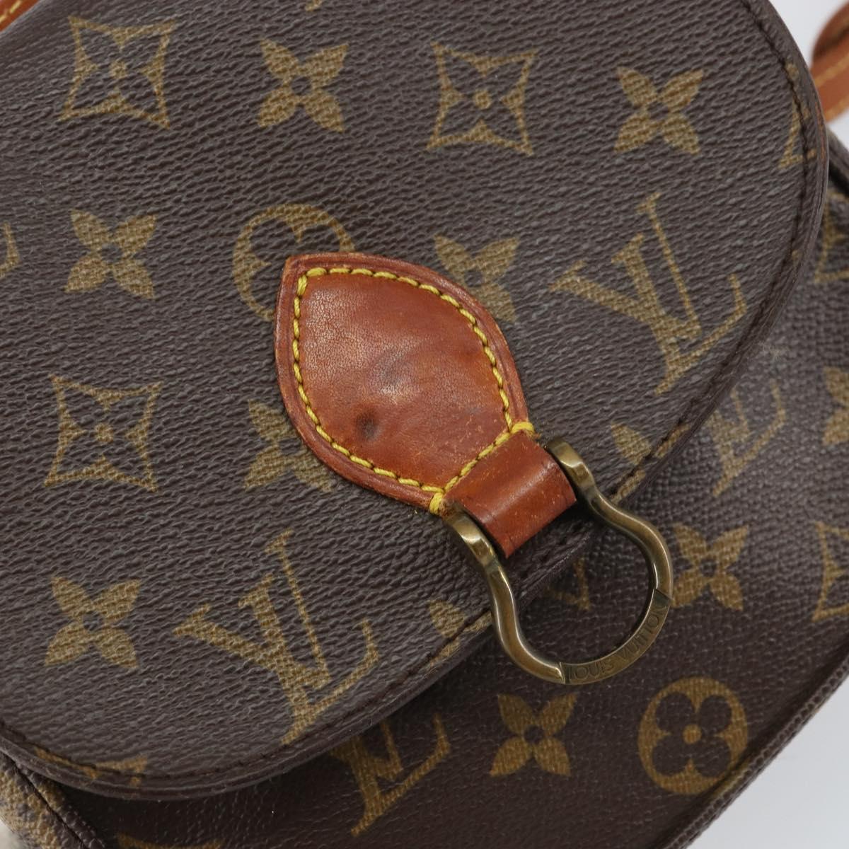 LOUIS VUITTON Monogram Saint Cloud PM Shoulder Bag M51244 LV Auth 161549