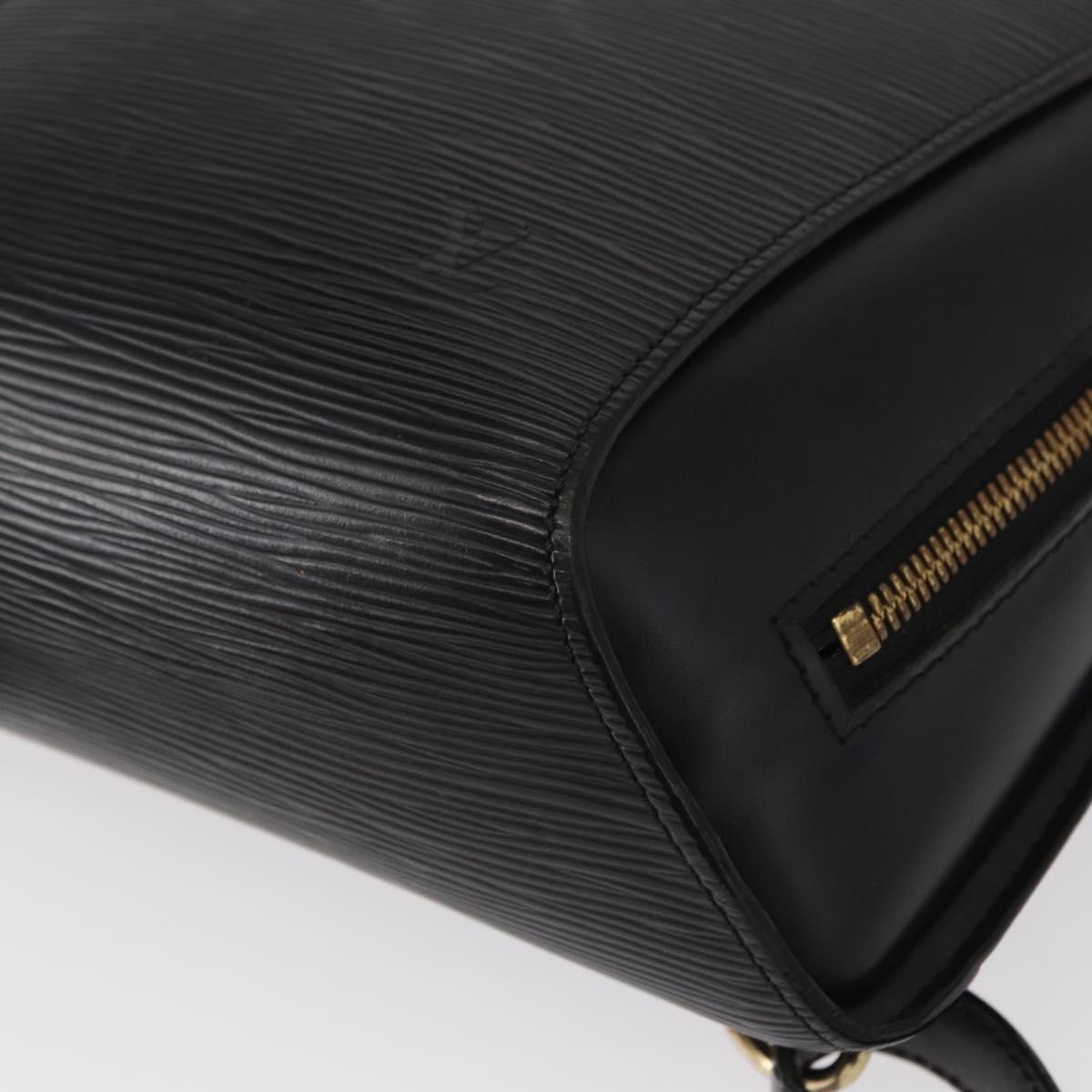 LOUIS VUITTON Epi Mabillon Backpack Black M52232 LV Auth 161556