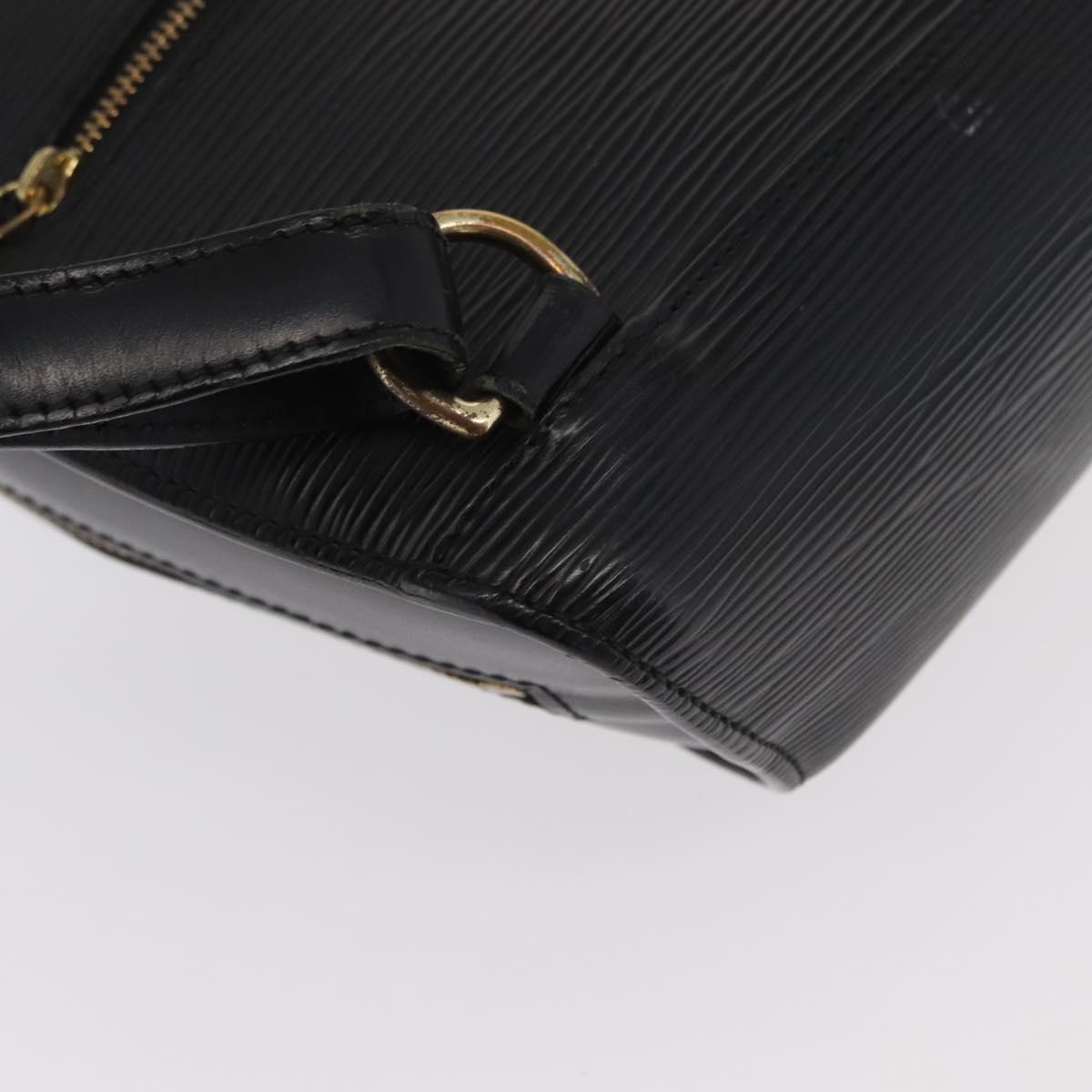 LOUIS VUITTON Epi Mabillon Backpack Black M52232 LV Auth 161556