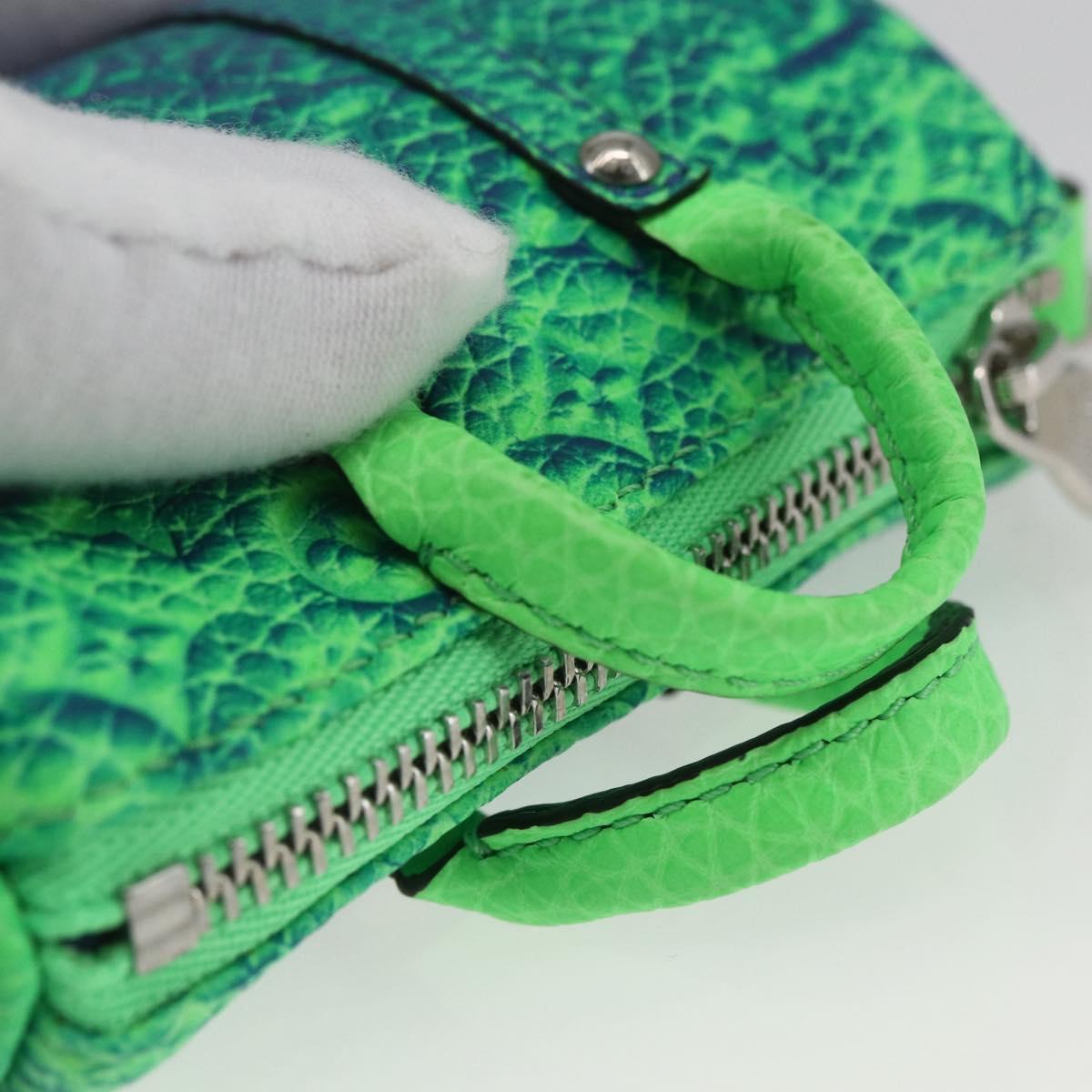 LOUIS VUITTON Taurillon Illusion Porte Cles Mini Keepall MP3284 LV Auth 161564SM