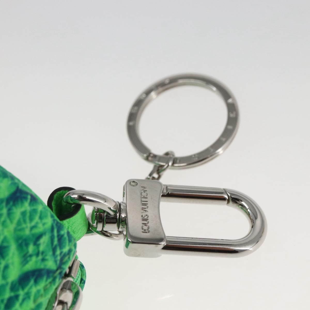 LOUIS VUITTON Taurillon Illusion Porte Cles Mini Keepall MP3284 LV Auth 161564SM