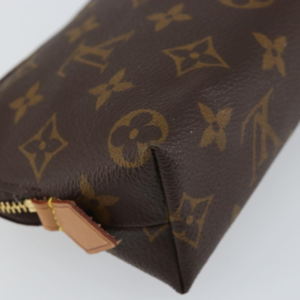 LOUIS VUITTON Monogram Pochette Cosmetic PM Pouch M43998 LV Auth 161567