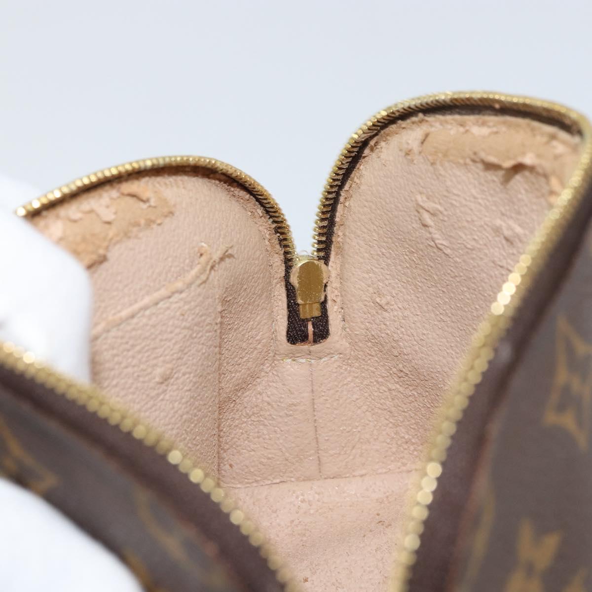 LOUIS VUITTON Monogram Pochette Cosmetic PM Pouch M43998 LV Auth 161567