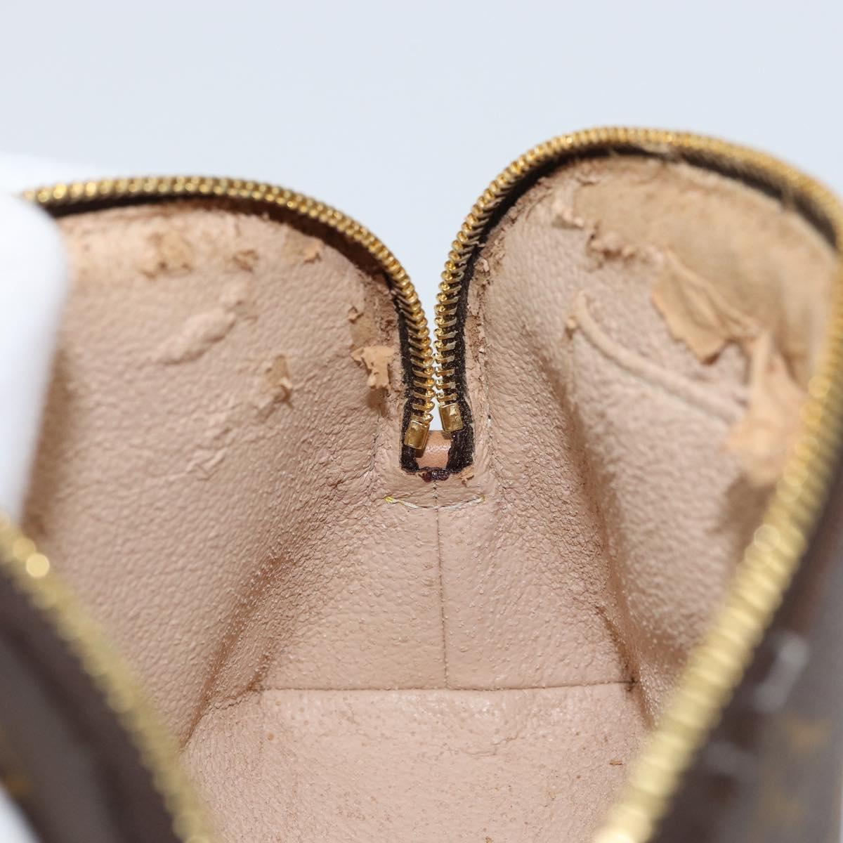 LOUIS VUITTON Monogram Pochette Cosmetic PM Pouch M43998 LV Auth 161567