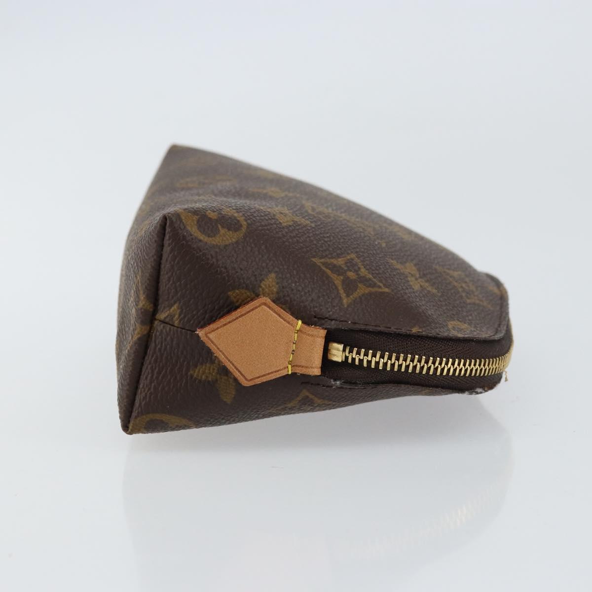 LOUIS VUITTON Monogram Pochette Cosmetic PM Pouch M43998 LV Auth 161567