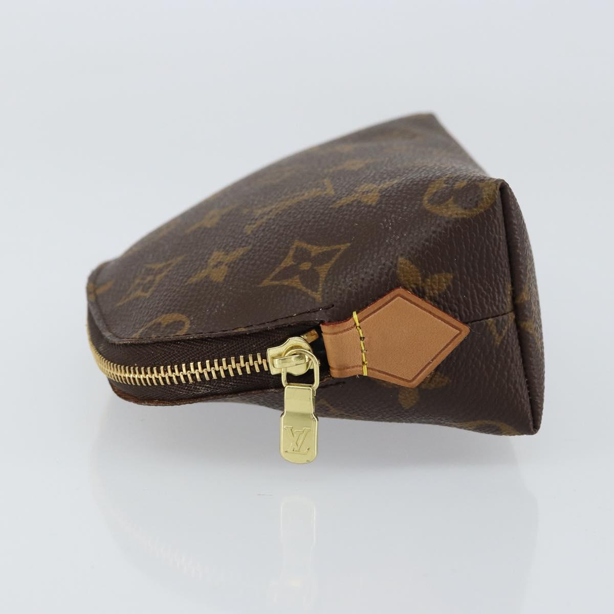 LOUIS VUITTON Monogram Pochette Cosmetic PM Pouch M43998 LV Auth 161567