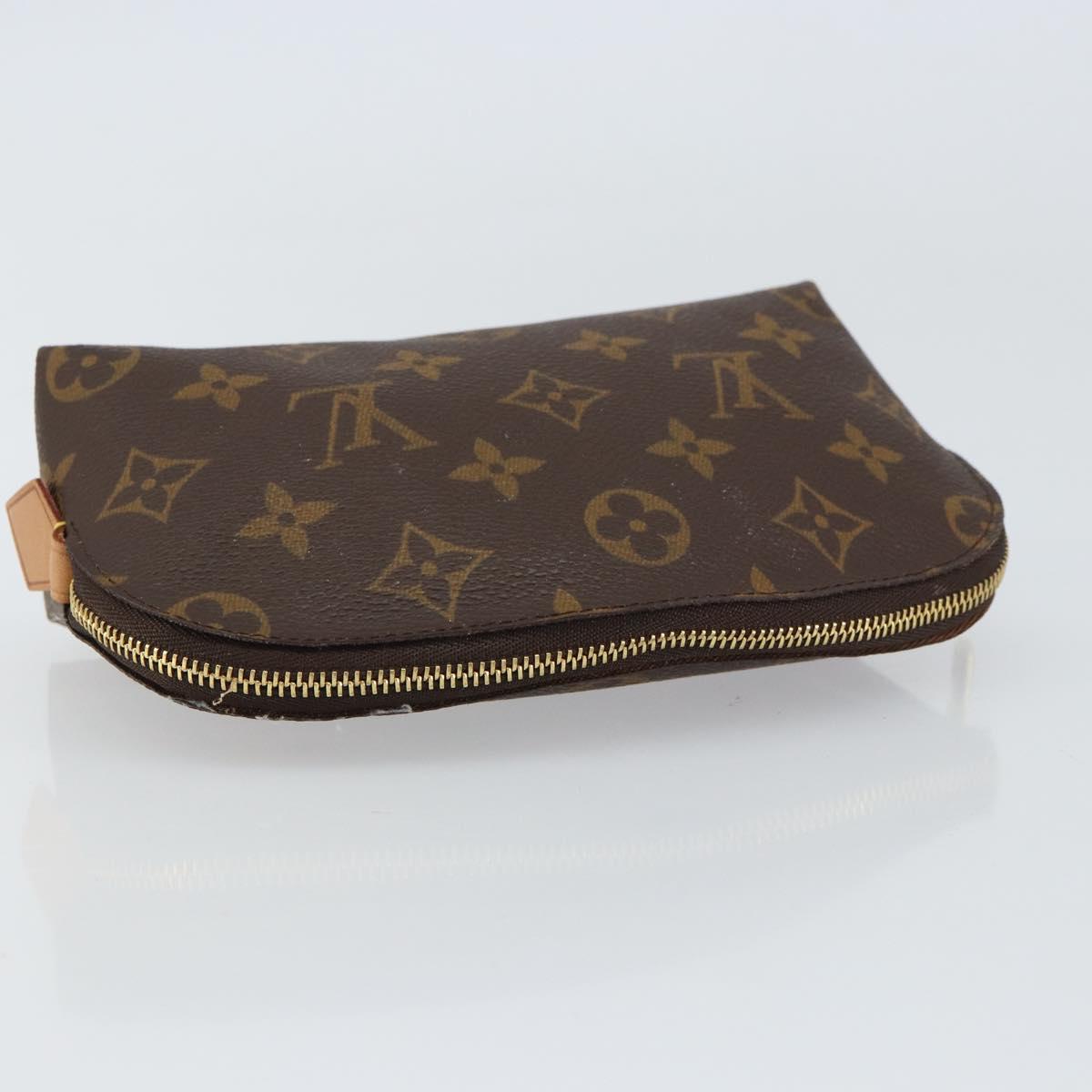 LOUIS VUITTON Monogram Pochette Cosmetic PM Pouch M43998 LV Auth 161567