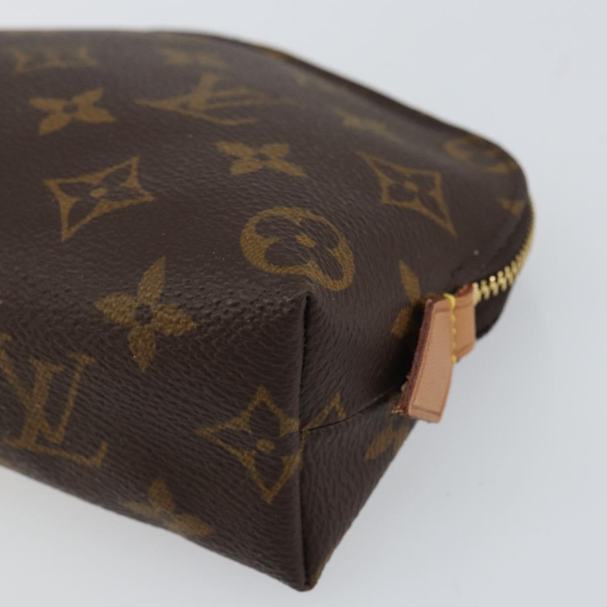 LOUIS VUITTON Monogram Pochette Cosmetic PM Pouch M43998 LV Auth 161567