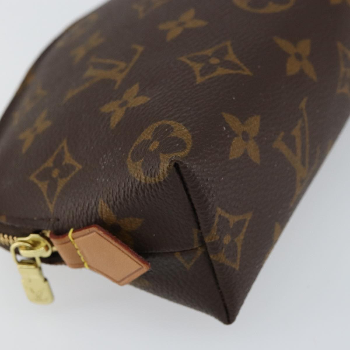LOUIS VUITTON Monogram Pochette Cosmetic PM Pouch M43998 LV Auth 161567