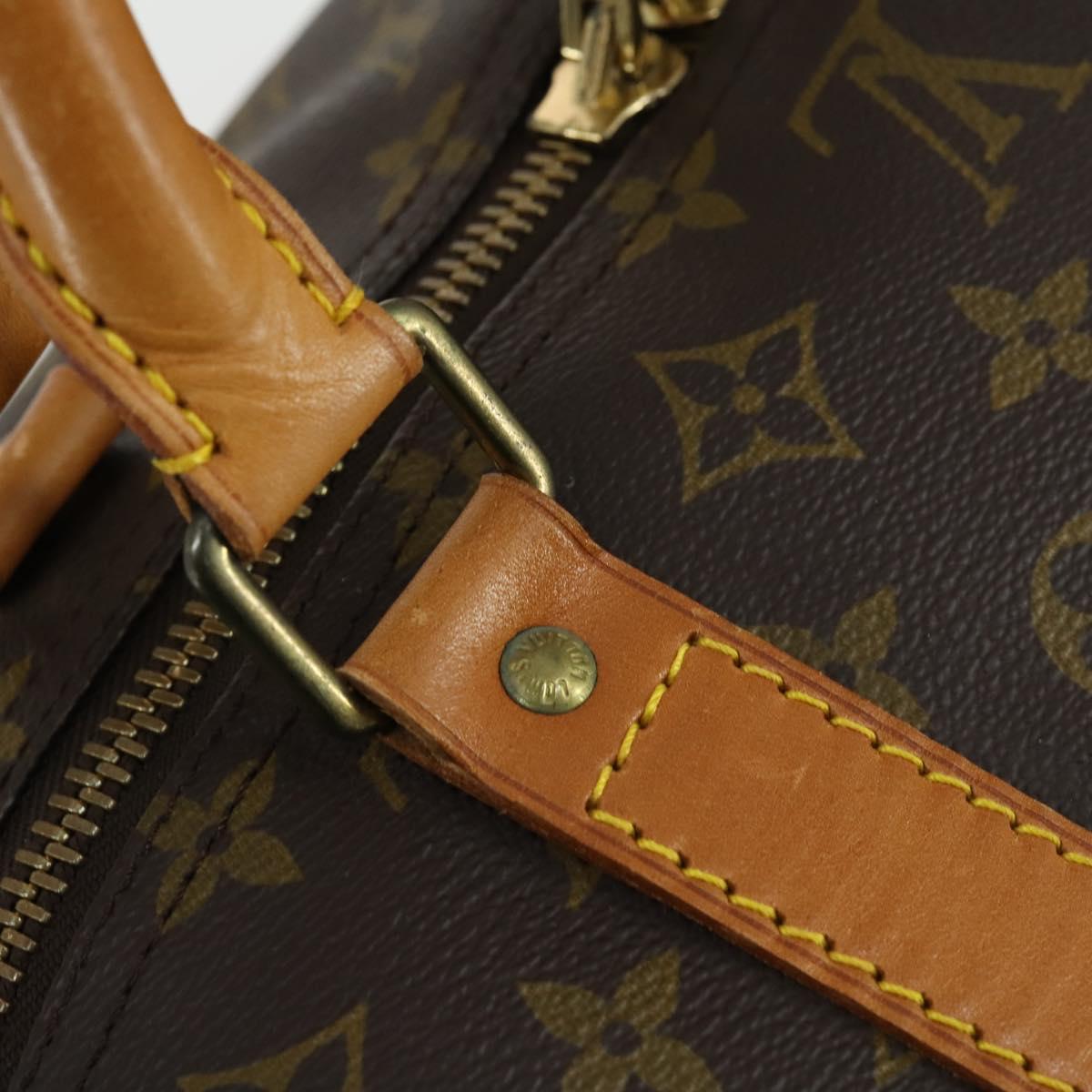 LOUIS VUITTON Monogram Keepall 60 Boston Bag M41422 LV Auth 161583