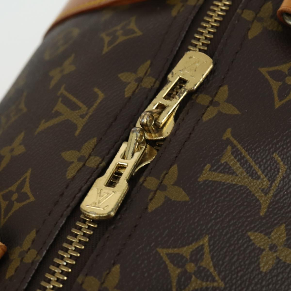 LOUIS VUITTON Monogram Keepall 60 Boston Bag M41422 LV Auth 161583