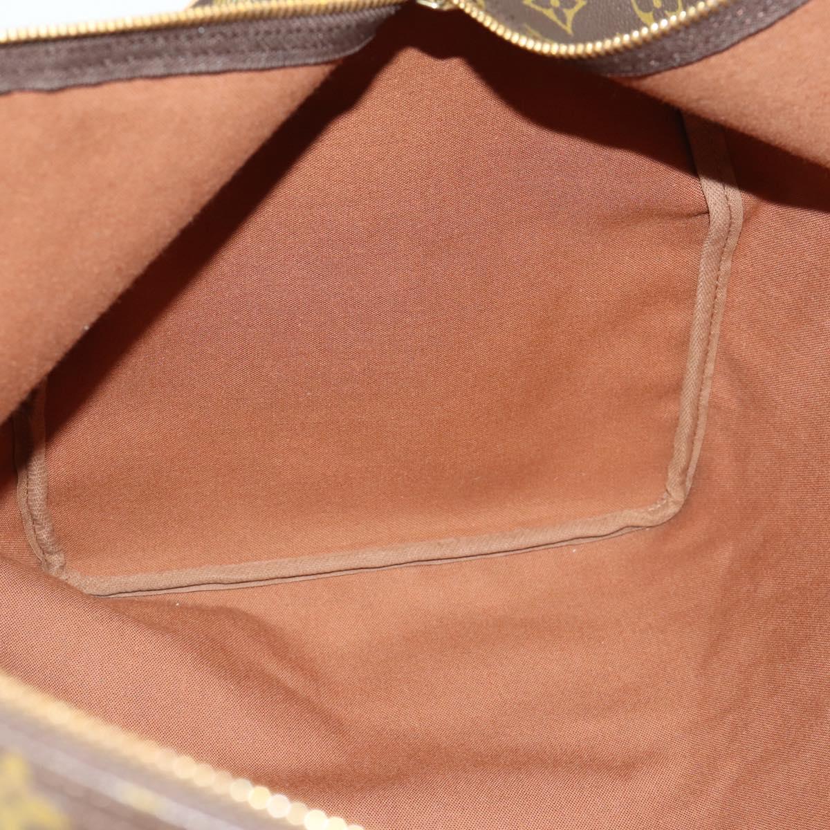 LOUIS VUITTON Monogram Keepall 60 Boston Bag M41422 LV Auth 161583