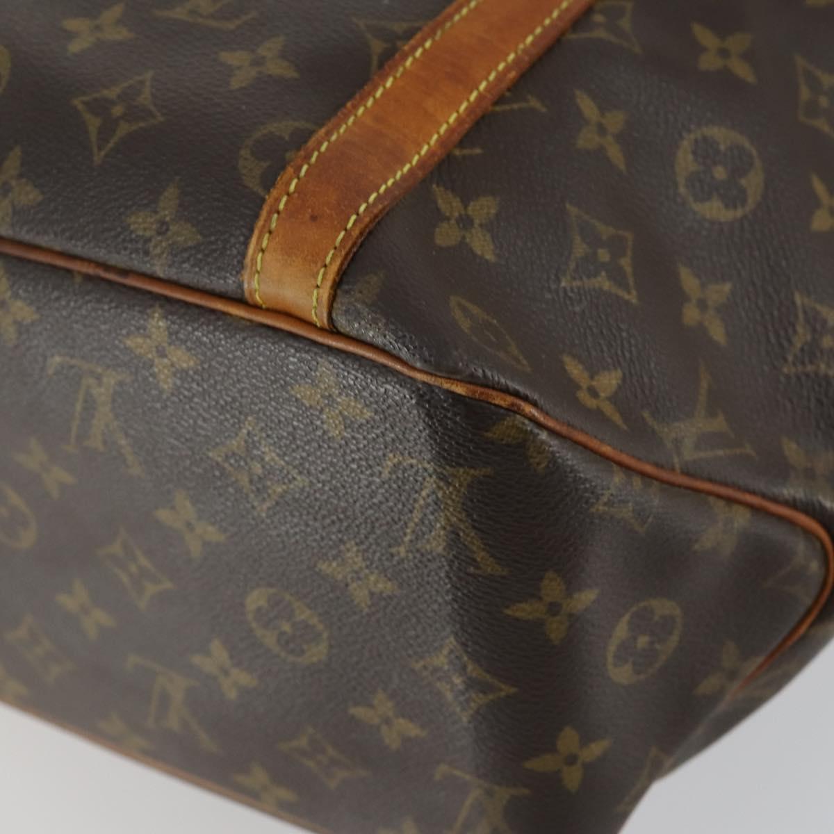LOUIS VUITTON Monogram Sac Shopping Tote Bag M51108 LV Auth 161604