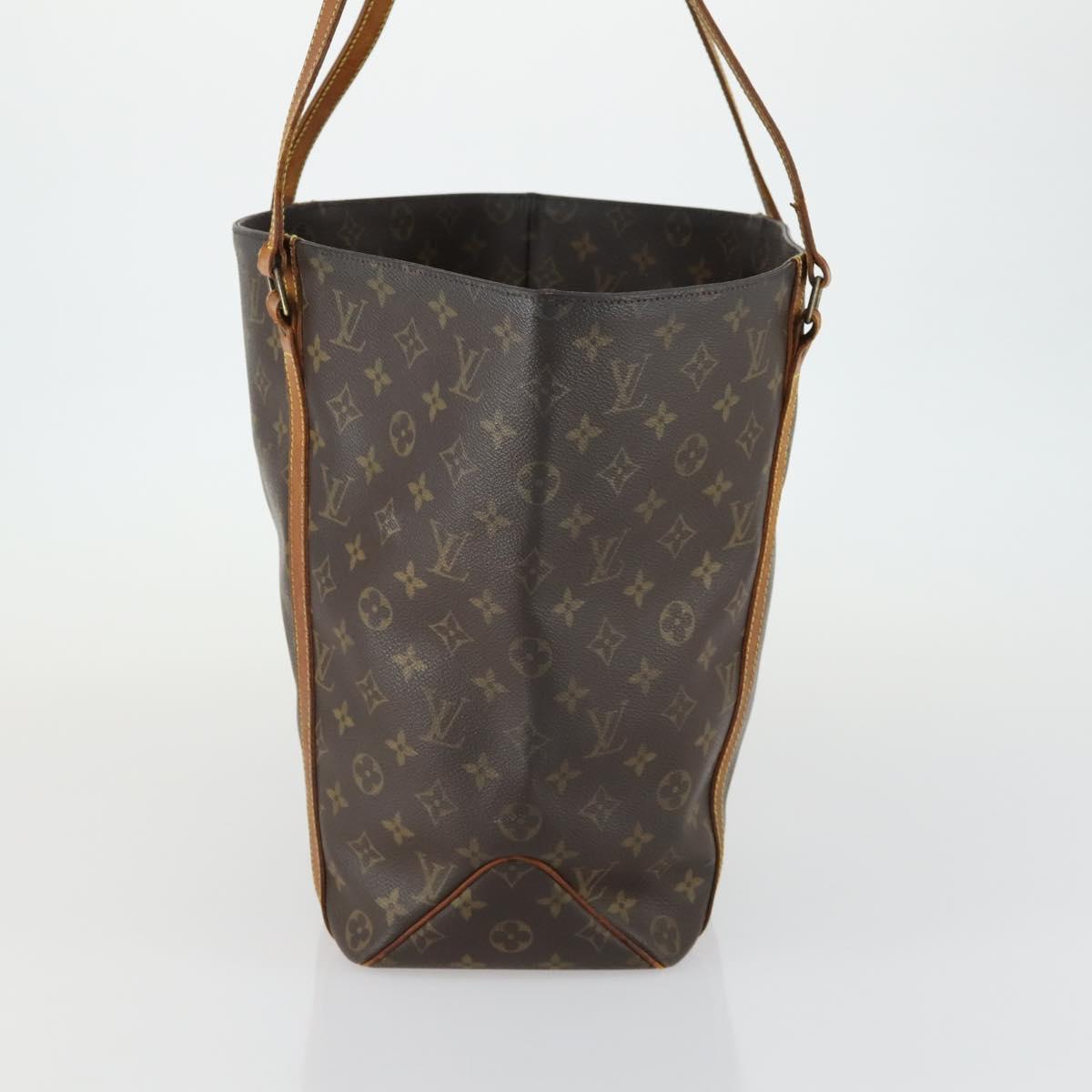 LOUIS VUITTON Monogram Sac Shopping Tote Bag M51108 LV Auth 161604