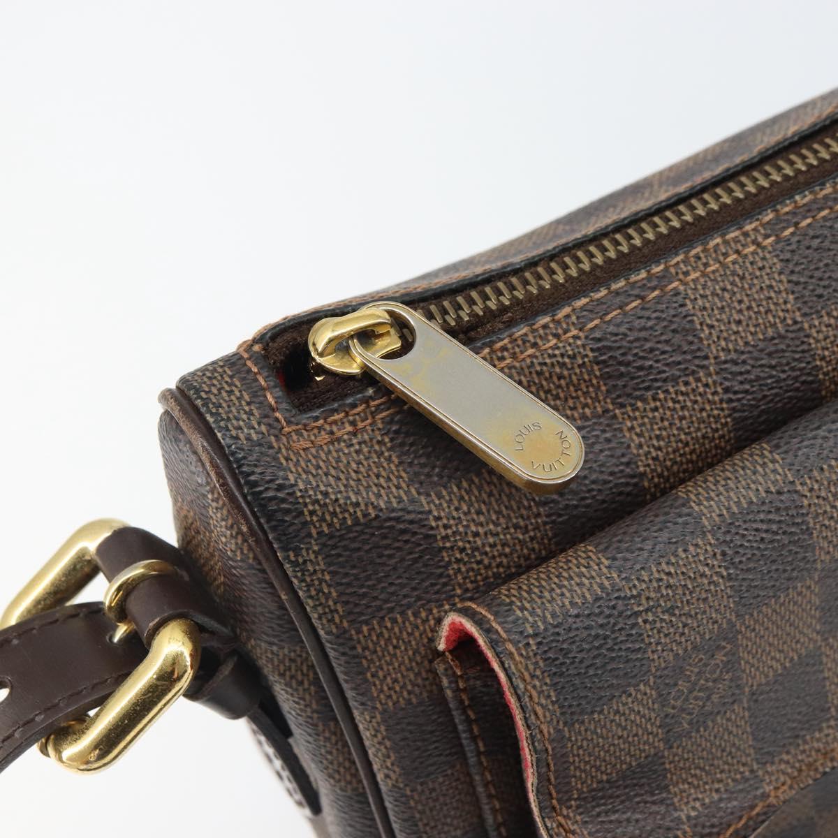 LOUIS VUITTON Damier Ebene Ravello GM Shoulder Bag N60006 LV Auth 161605