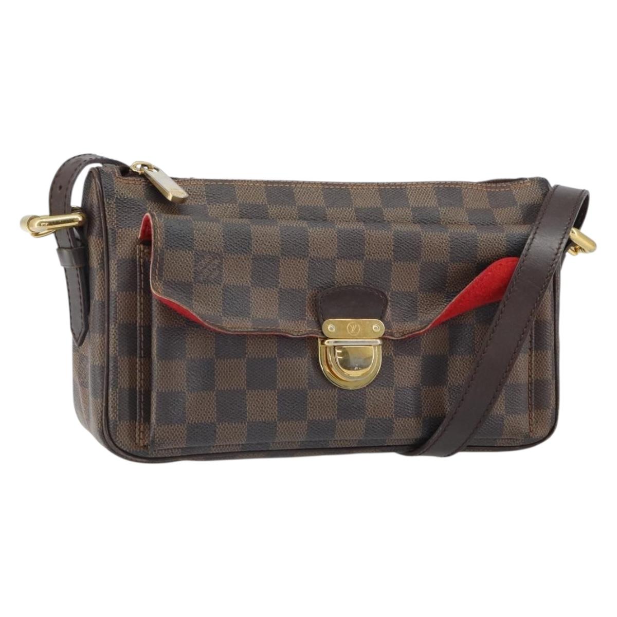 LOUIS VUITTON Damier Ebene Ravello GM Shoulder Bag N60006 LV Auth 161605