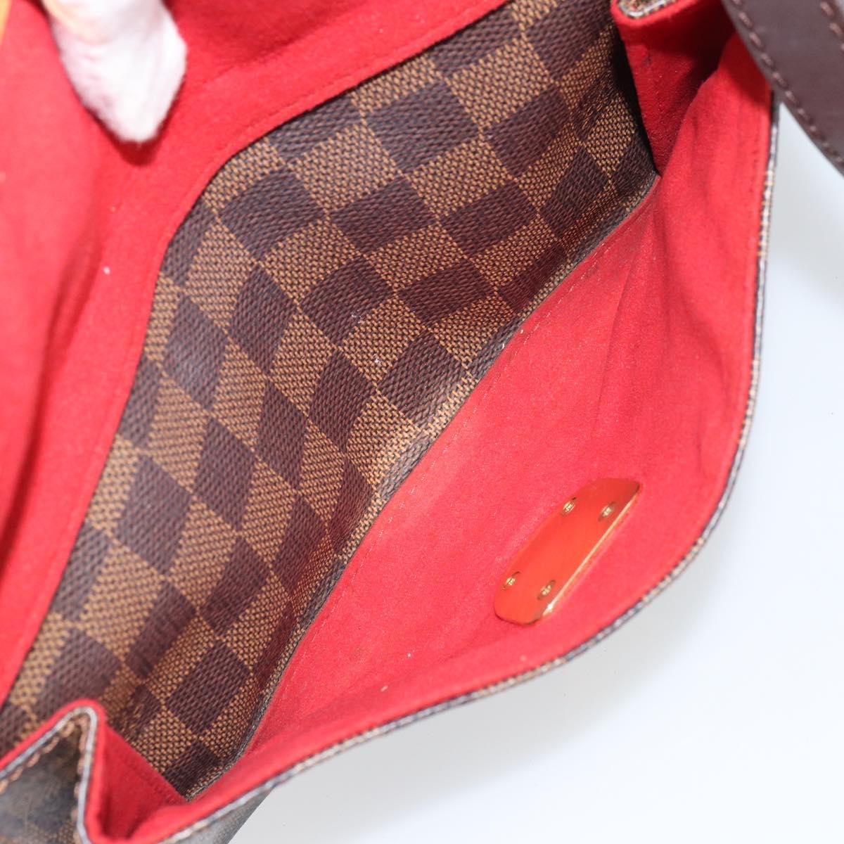 LOUIS VUITTON Damier Ebene Ravello GM Shoulder Bag N60006 LV Auth 161605