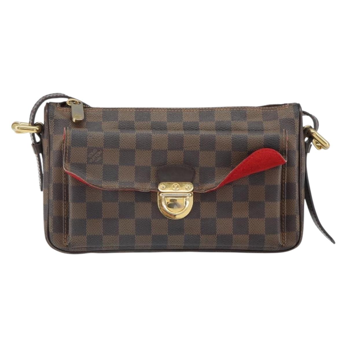 LOUIS VUITTON Damier Ebene Ravello GM Shoulder Bag N60006 LV Auth 161605
