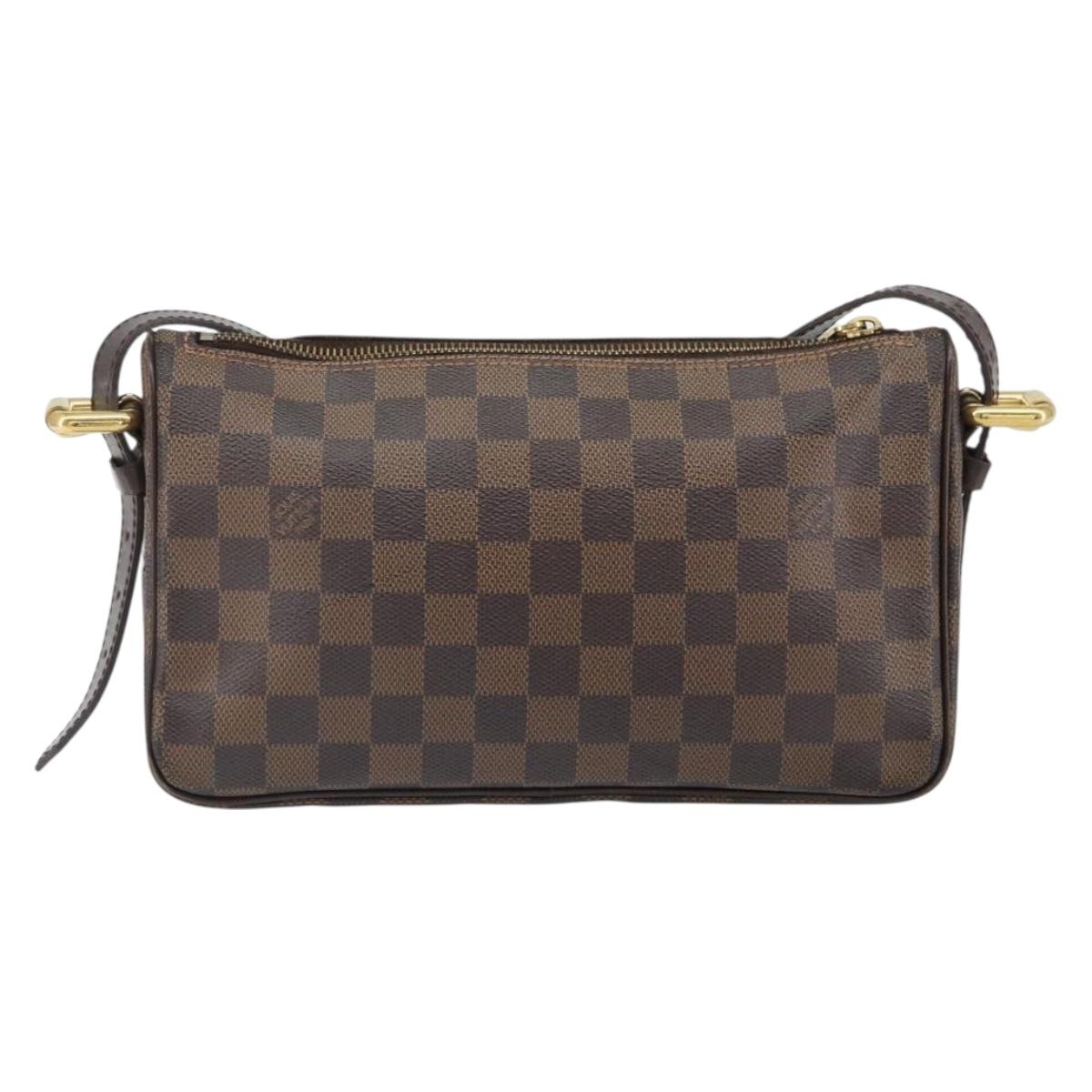 LOUIS VUITTON Damier Ebene Ravello GM Shoulder Bag N60006 LV Auth 161605