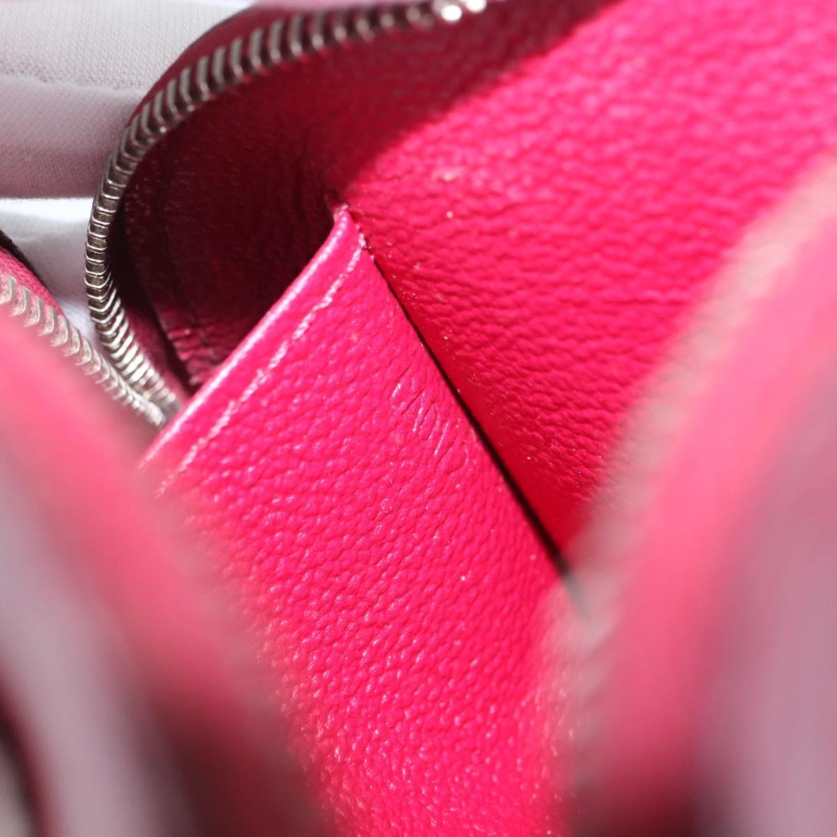 LOUIS VUITTON Epi Pochette Cosmetic PM Cosmetic Pouch Fuchsia M41114 Auth 161611