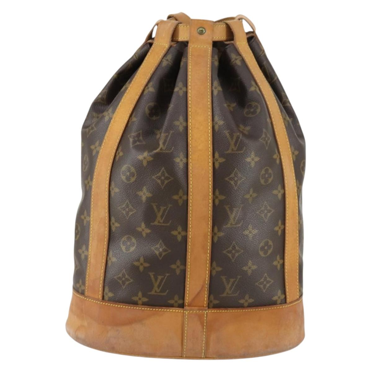 LOUIS VUITTON Monogram Randonnee PM Shoulder Bag M42243 LV Auth 161629