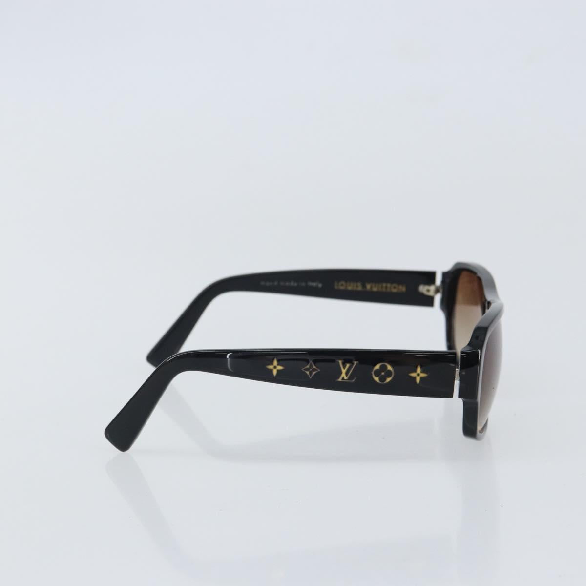 LOUIS VUITTON Sunglasses plastic Black Z0132E LV Auth 161633