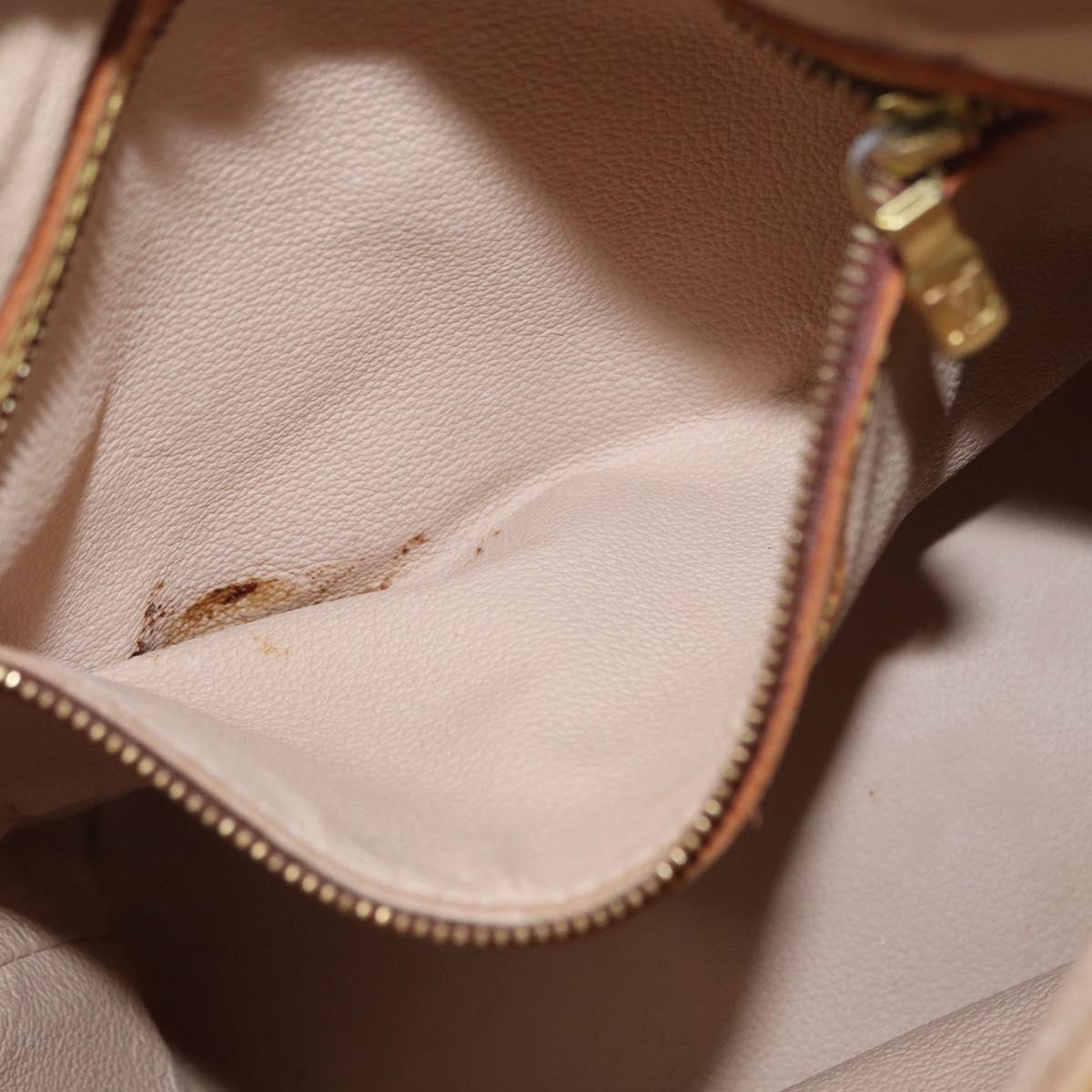 LOUIS VUITTON Monogram Bucket PM Shoulder Bag M42238 LV Auth 161666