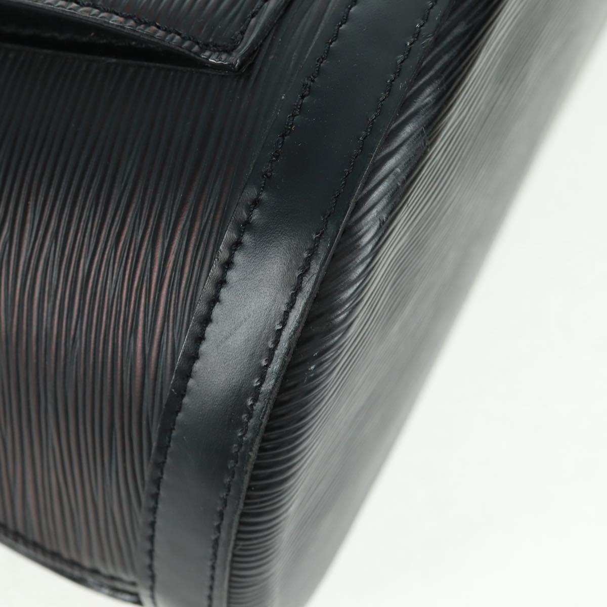 LOUIS VUITTON Epi Gobelins Backpack Black M52292 LV Auth 161681