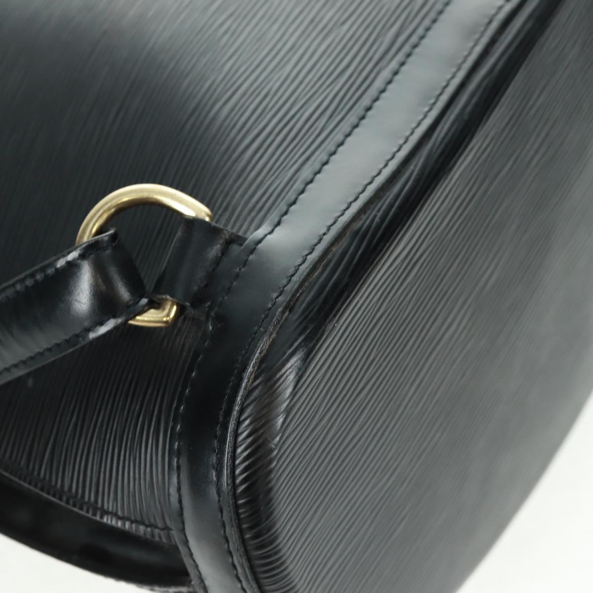 LOUIS VUITTON Epi Gobelins Backpack Black M52292 LV Auth 161681