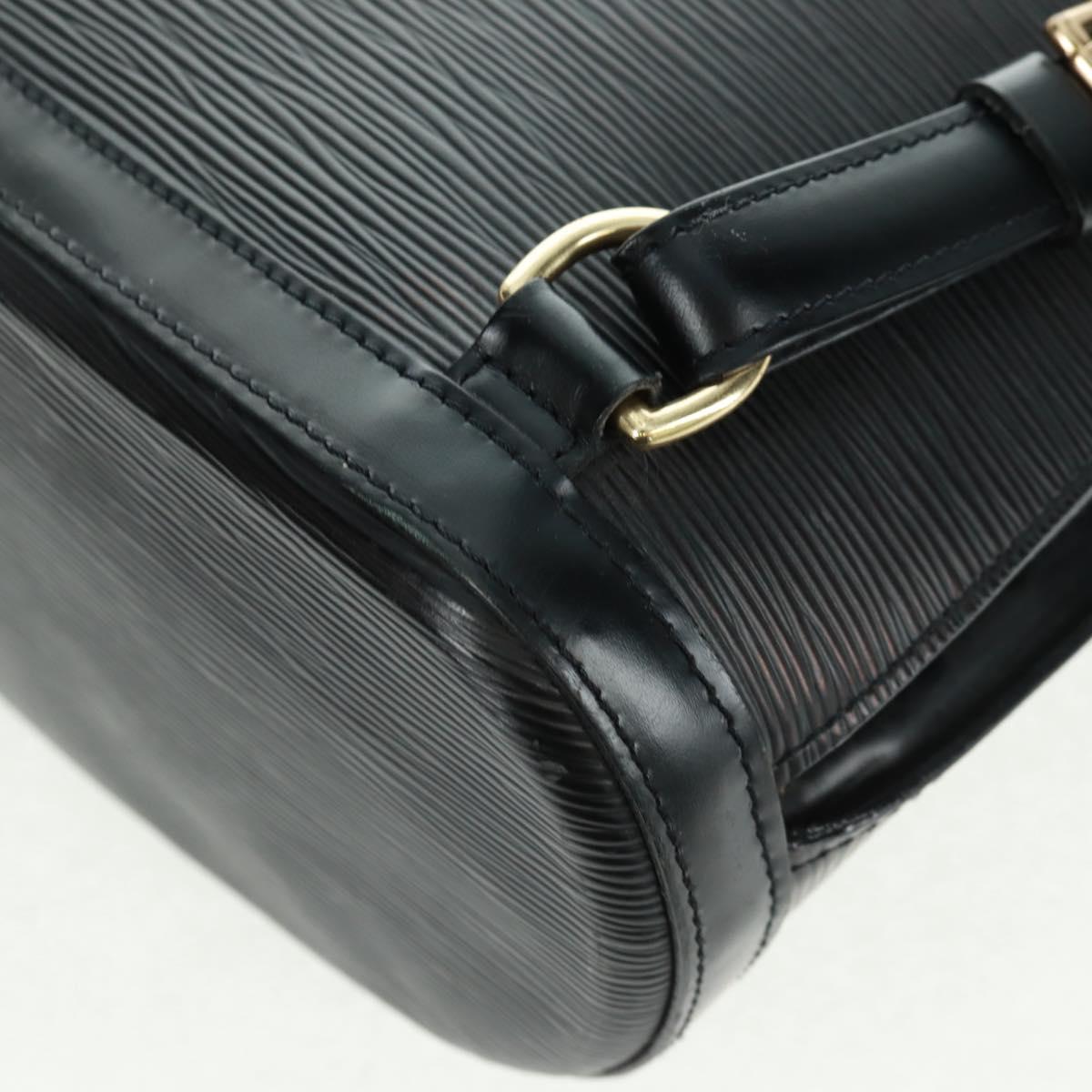 LOUIS VUITTON Epi Gobelins Backpack Black M52292 LV Auth 161681