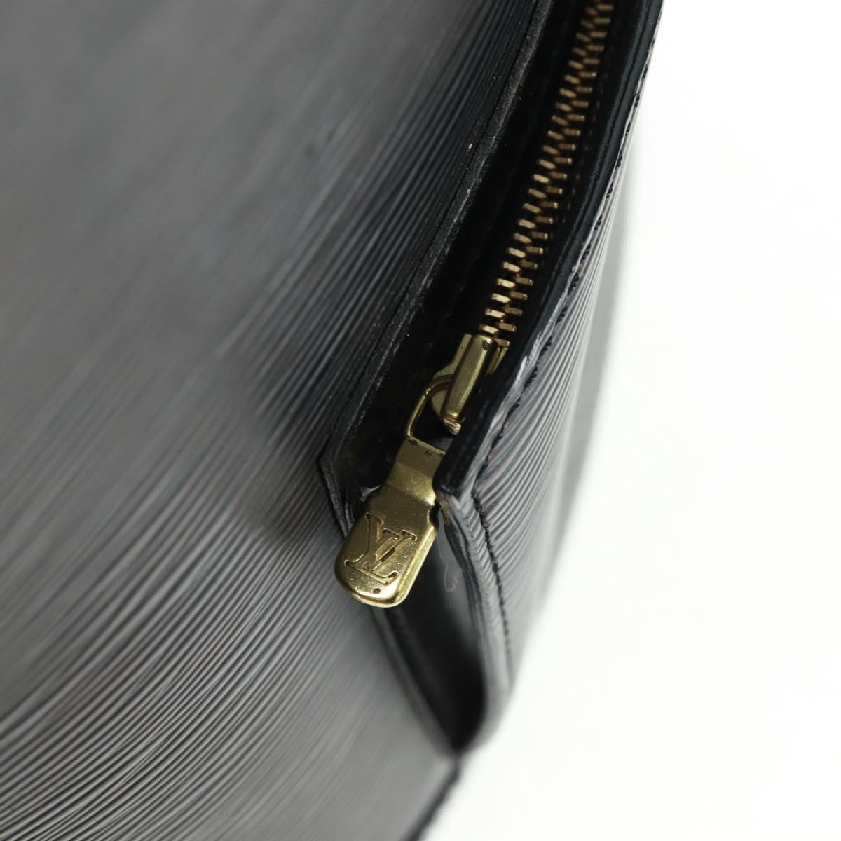 LOUIS VUITTON Epi Gobelins Backpack Black M52292 LV Auth 161681