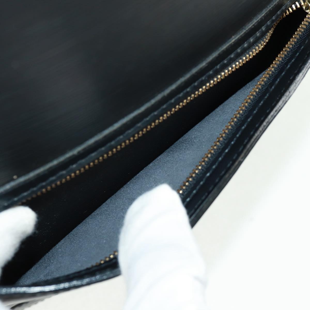 LOUIS VUITTON Epi Gobelins Backpack Black M52292 LV Auth 161681