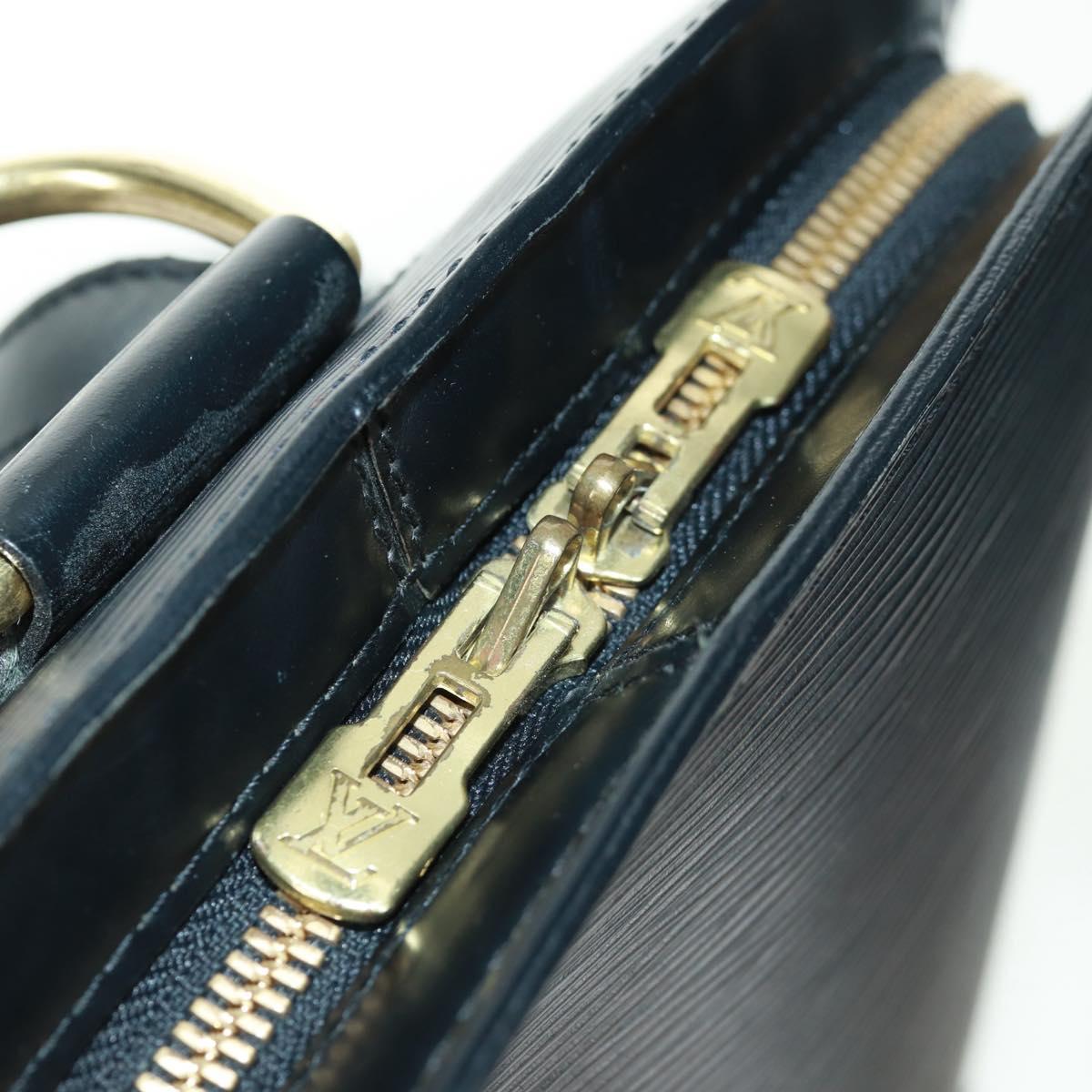 LOUIS VUITTON Epi Gobelins Backpack Black M52292 LV Auth 161681