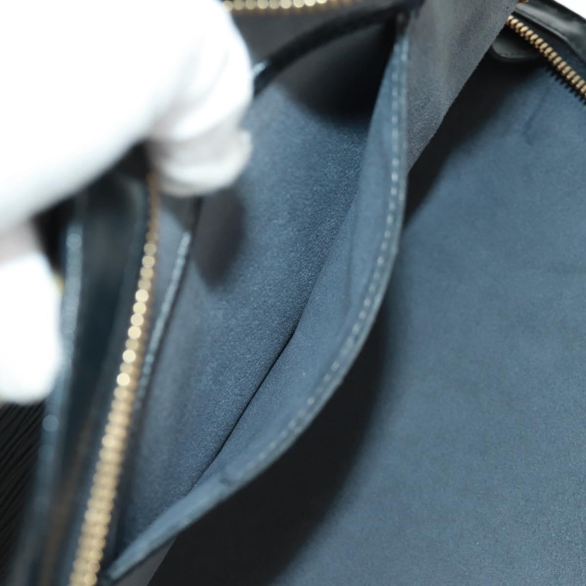 LOUIS VUITTON Epi Gobelins Backpack Black M52292 LV Auth 161681