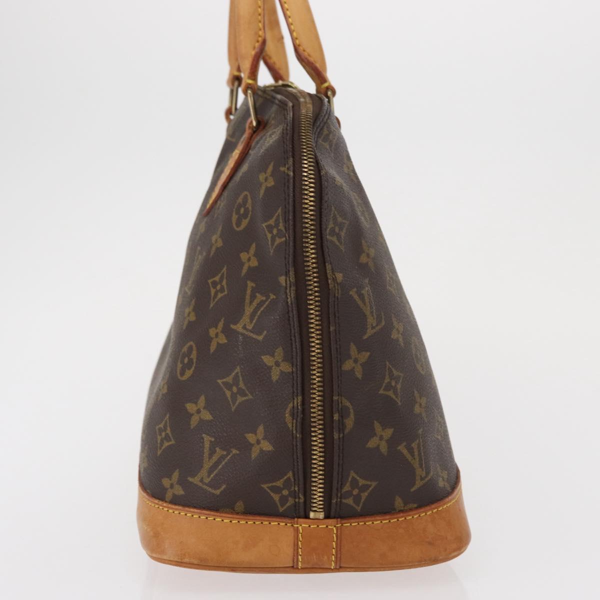 LOUIS VUITTON Monogram Alma Hand Bag M51130 LV Auth 161706