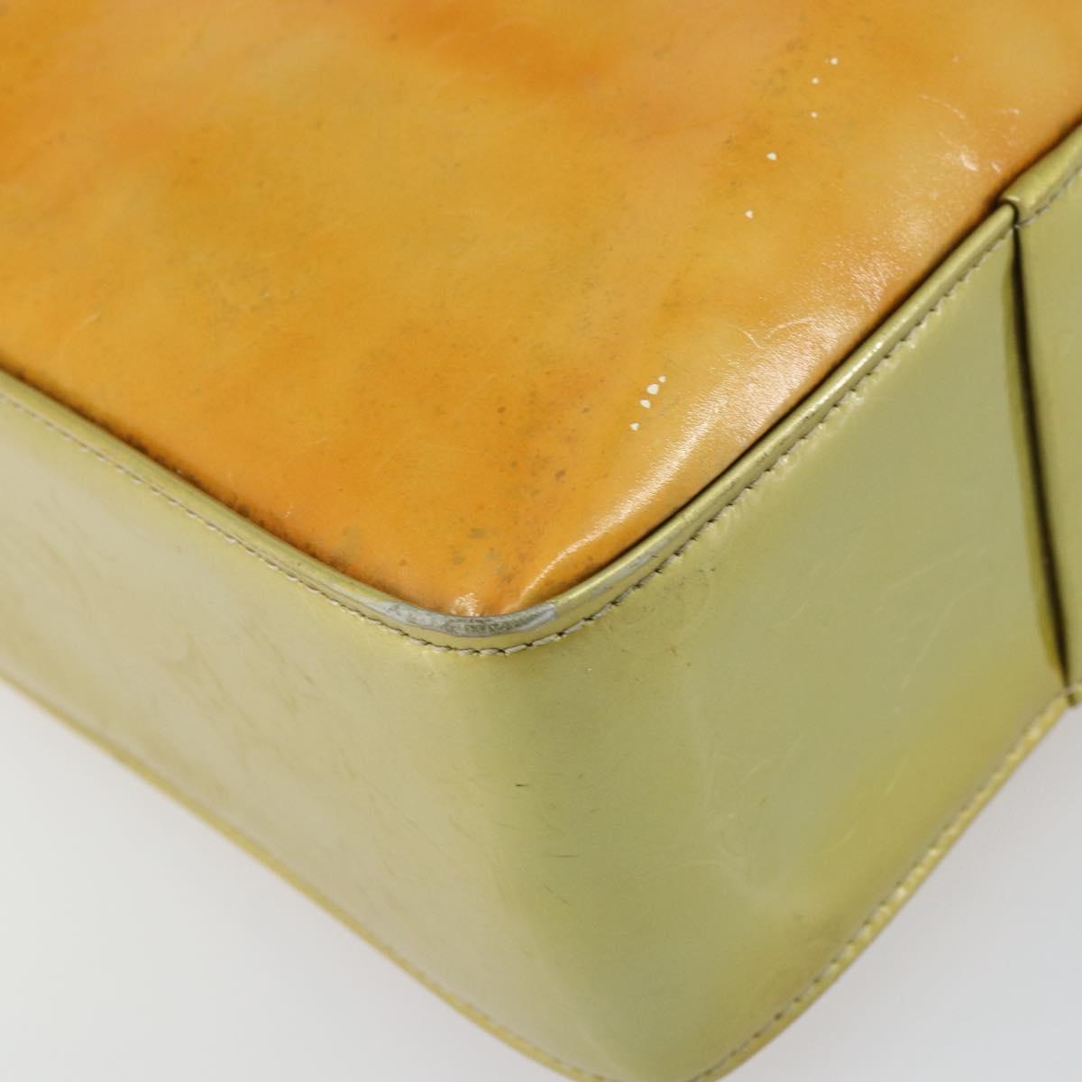 LOUIS VUITTON Monogram Vernis Columbus Tote Bag Gris M91028 LV Auth 161709