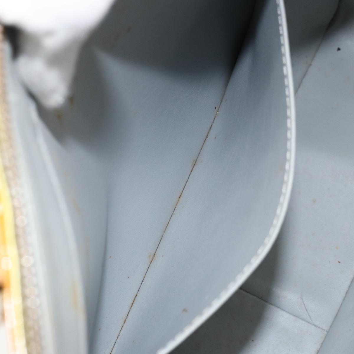 LOUIS VUITTON Monogram Vernis Columbus Tote Bag Gris M91028 LV Auth 161709