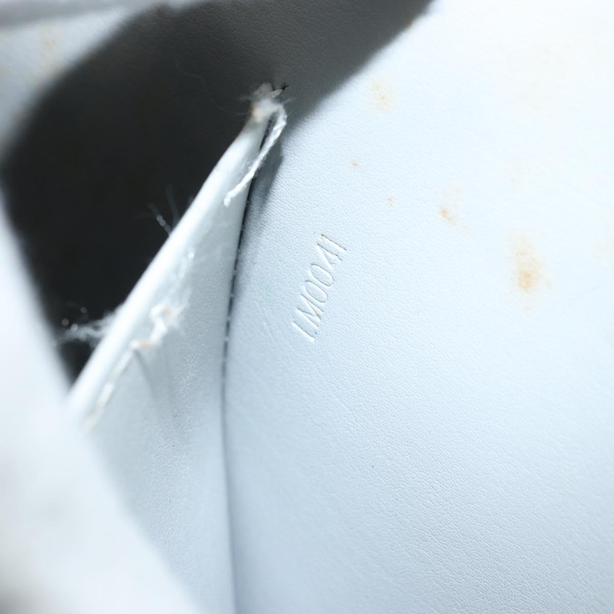 LOUIS VUITTON Monogram Vernis Columbus Tote Bag Gris M91028 LV Auth 161709