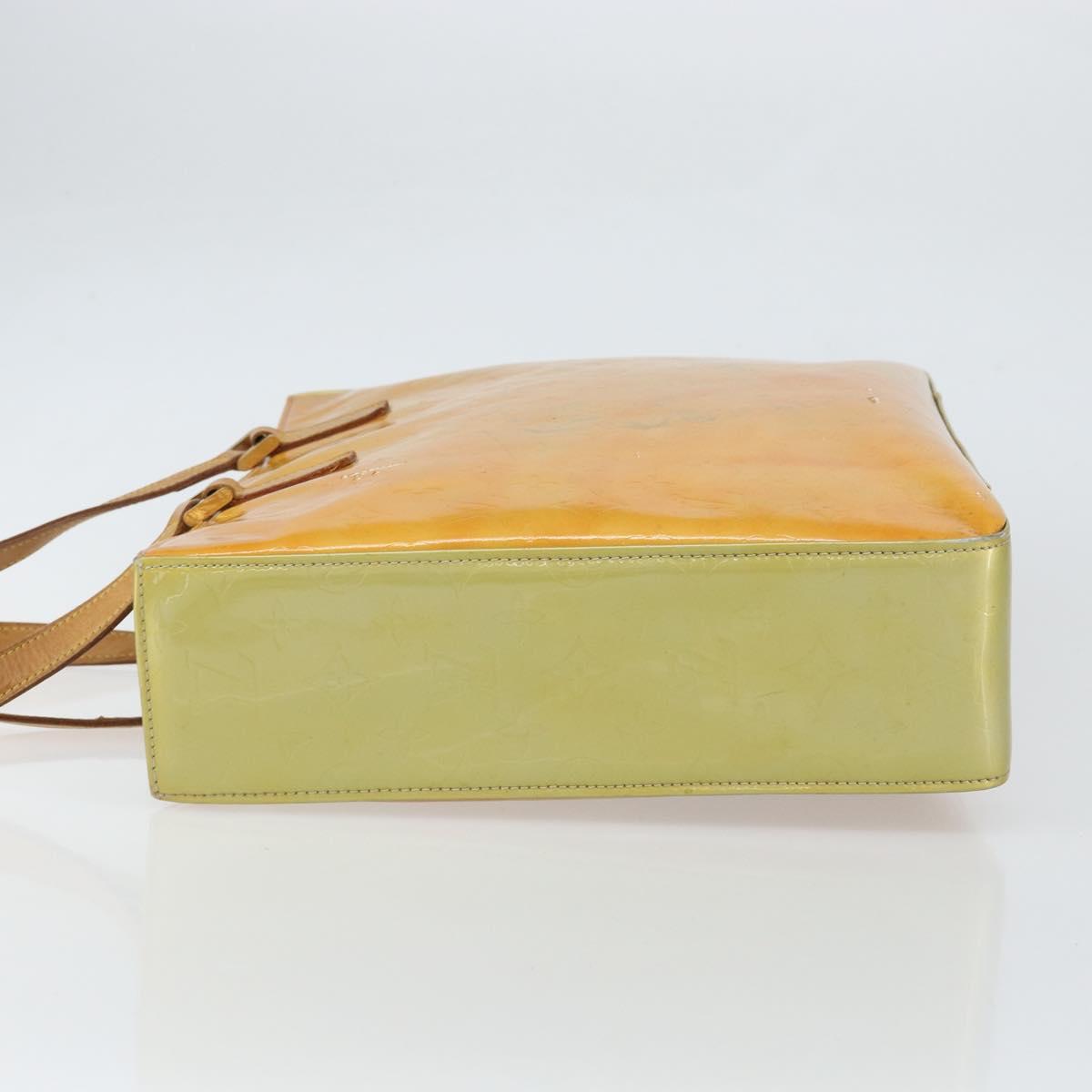 LOUIS VUITTON Monogram Vernis Columbus Tote Bag Gris M91028 LV Auth 161709