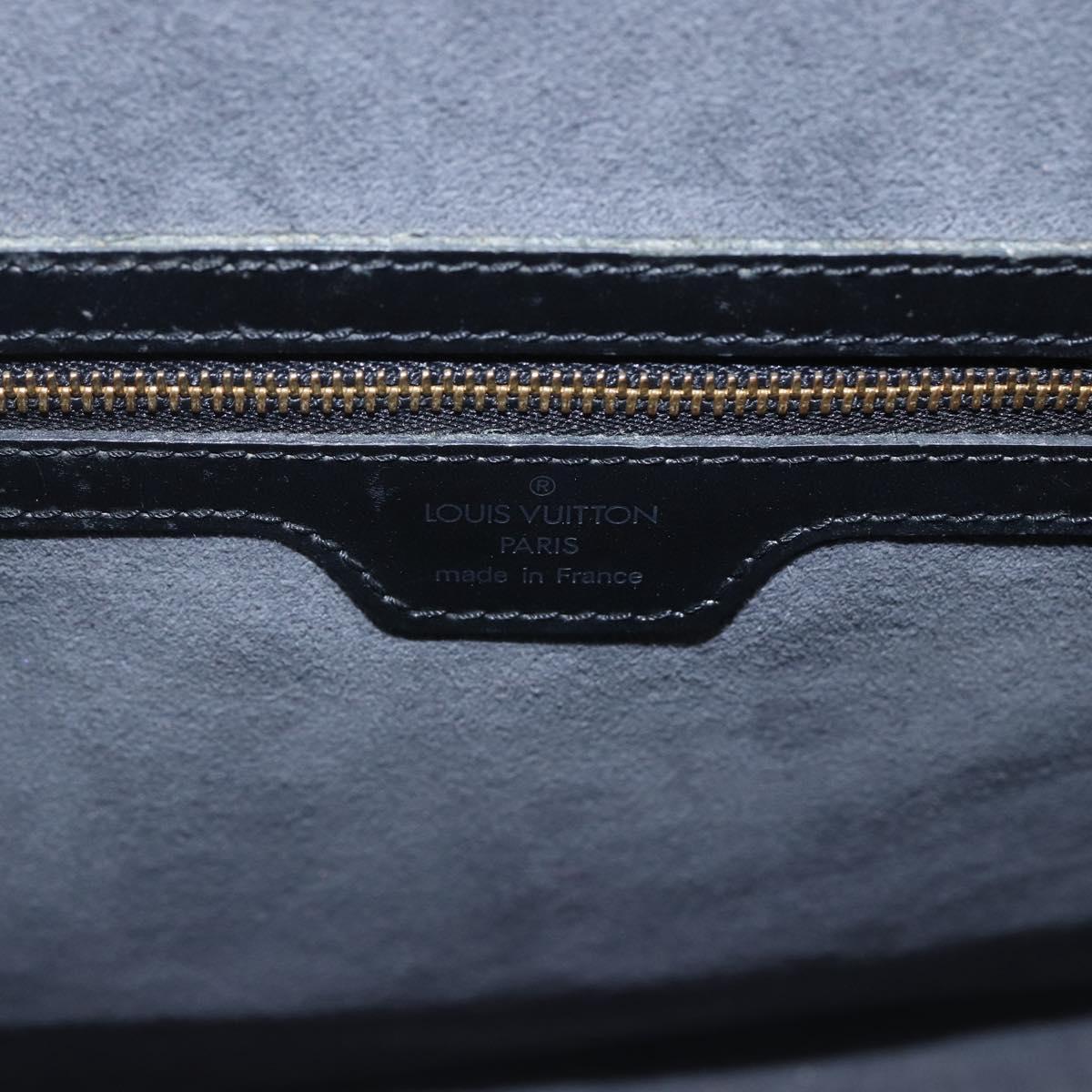 LOUIS VUITTON Epi Lussac Shoulder Bag Black M52282 LV Auth 161758