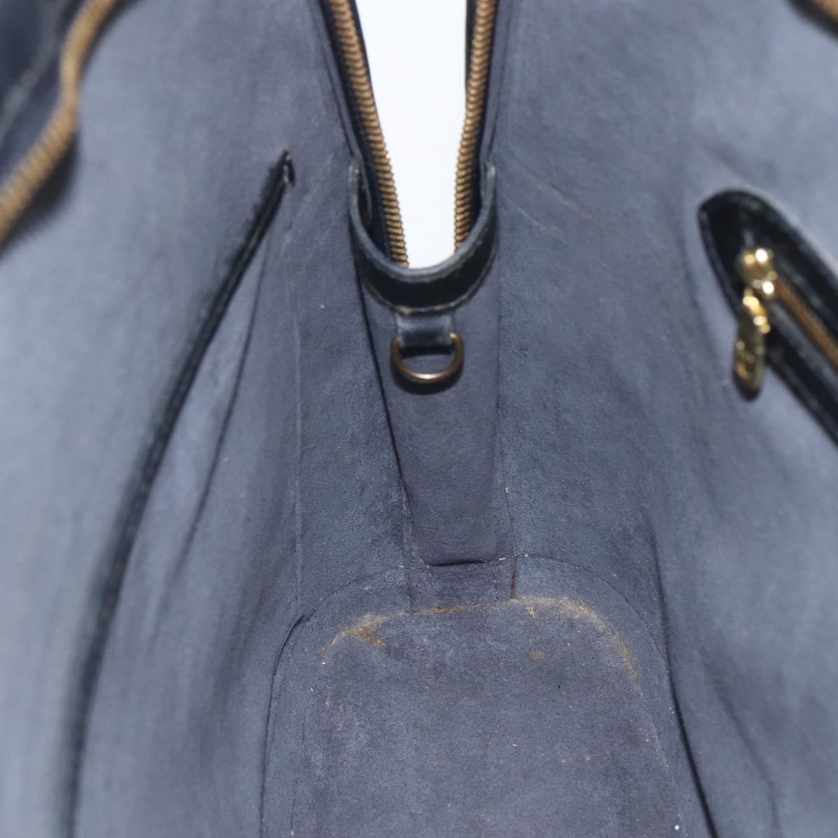 LOUIS VUITTON Epi Lussac Shoulder Bag Black M52282 LV Auth 161758