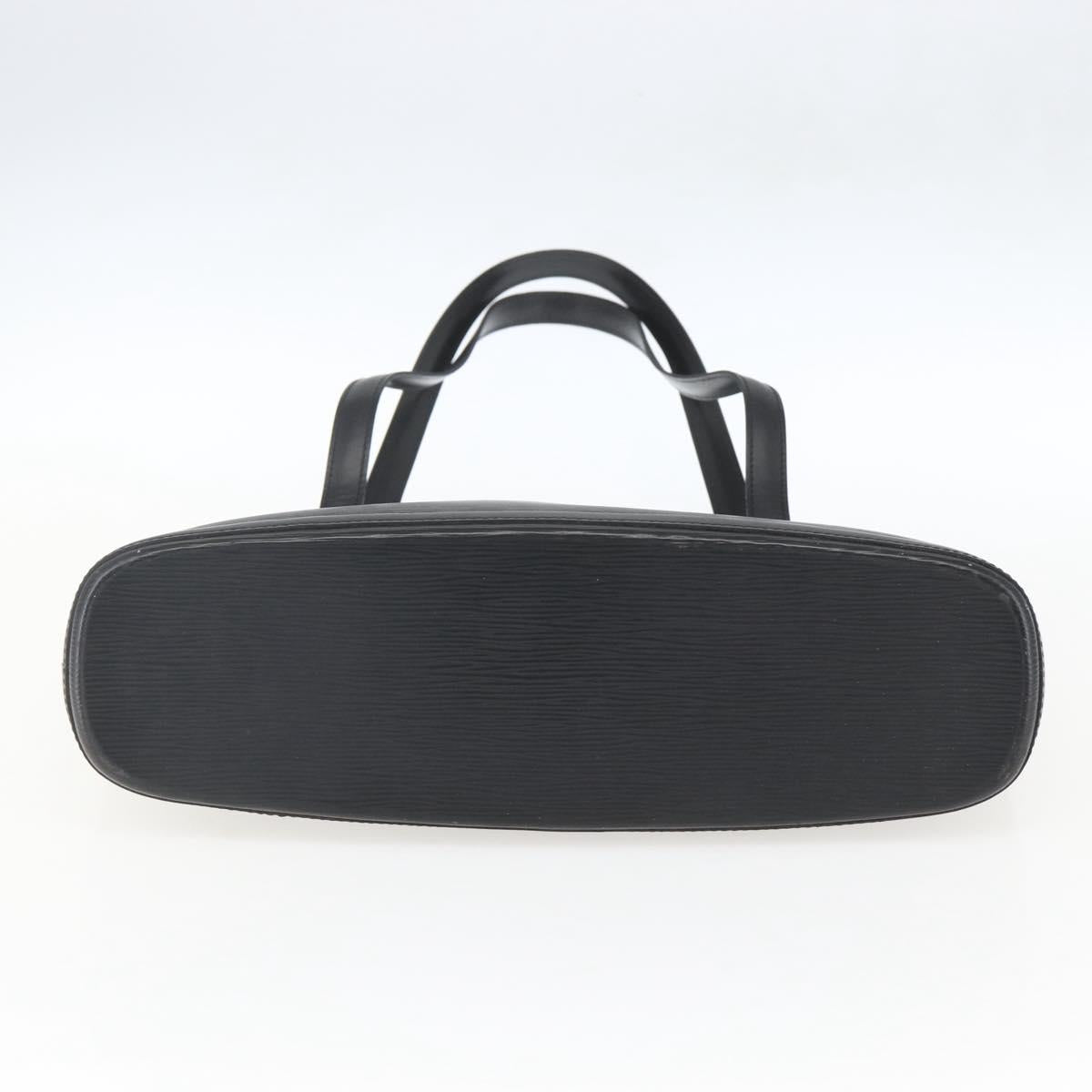 LOUIS VUITTON Epi Lussac Shoulder Bag Black M52282 LV Auth 161758