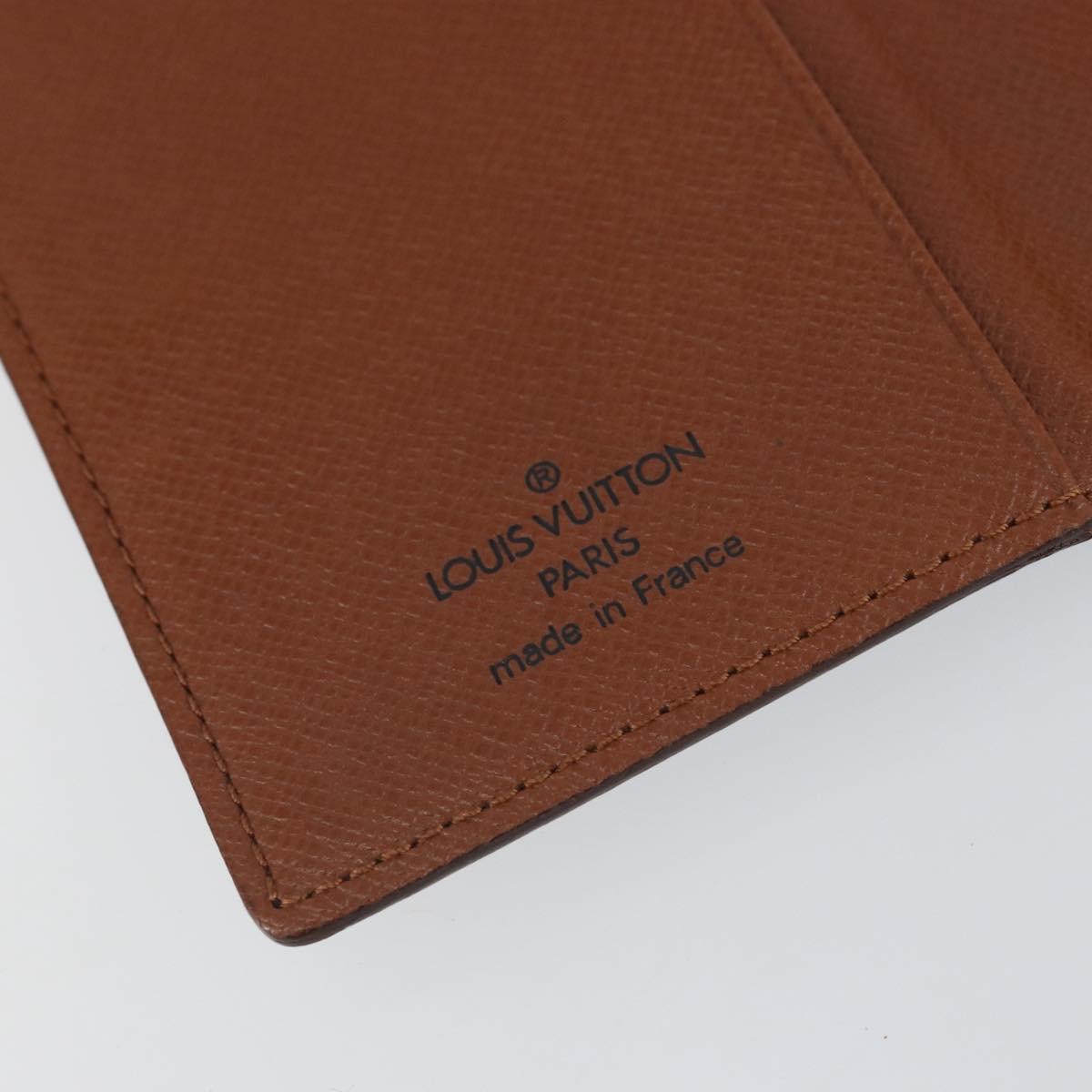 LOUIS VUITTON Monogram Agenda Mini Day Planner Cover R20007 LV Auth 161764