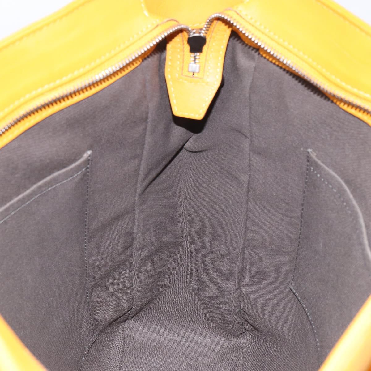 LOUIS VUITTON Damier Infini Neo Tadao Bag 2way Yellow N41228 LV Auth 161769