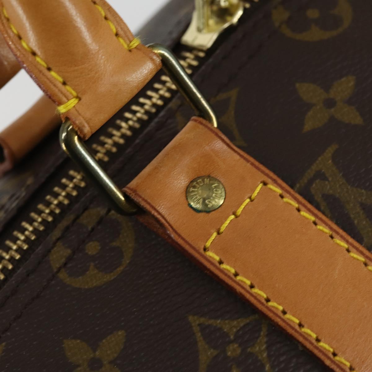 LOUIS VUITTON Monogram Keepall 45 Boston Bag M41428 LV Auth 161775