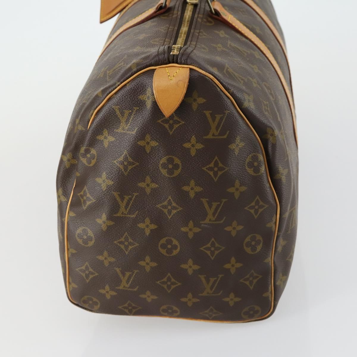 LOUIS VUITTON Monogram Keepall 45 Boston Bag M41428 LV Auth 161775