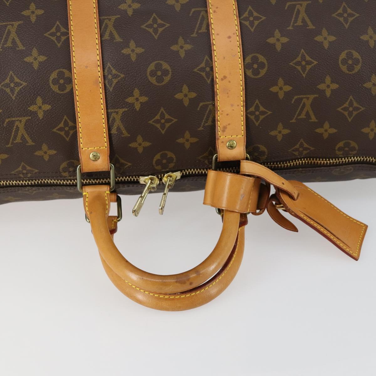 LOUIS VUITTON Monogram Keepall 45 Boston Bag M41428 LV Auth 161775