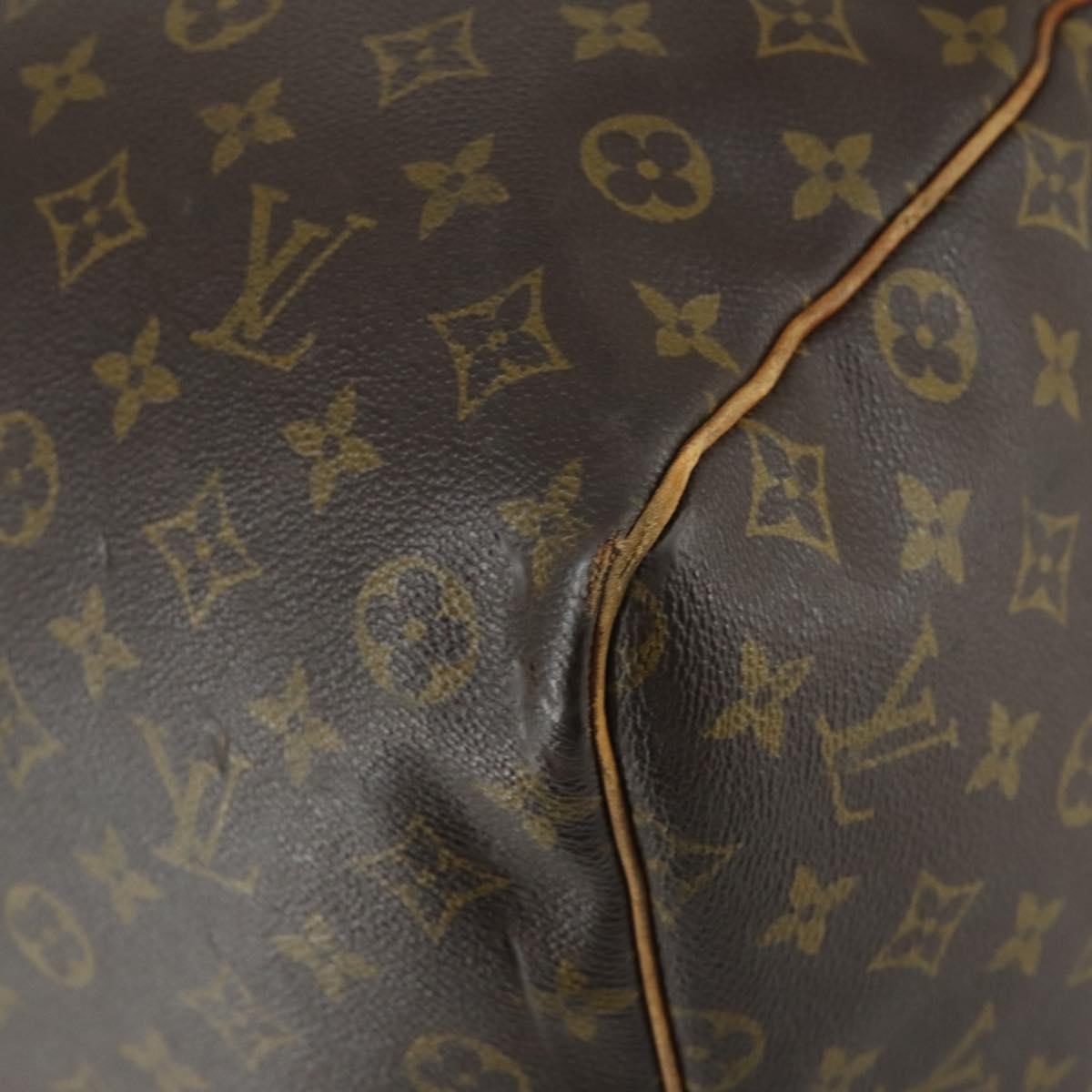LOUIS VUITTON Monogram Keepall 60 Boston Bag M41422 LV Auth 161777